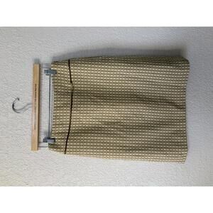 VTG '01 NWT Banana Republic 100% Wool Skirt Horse Bit Geometric Sz 6 Equestrian